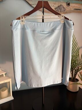 Light Blue Women’s Skirt - Classic Straight Silhouette